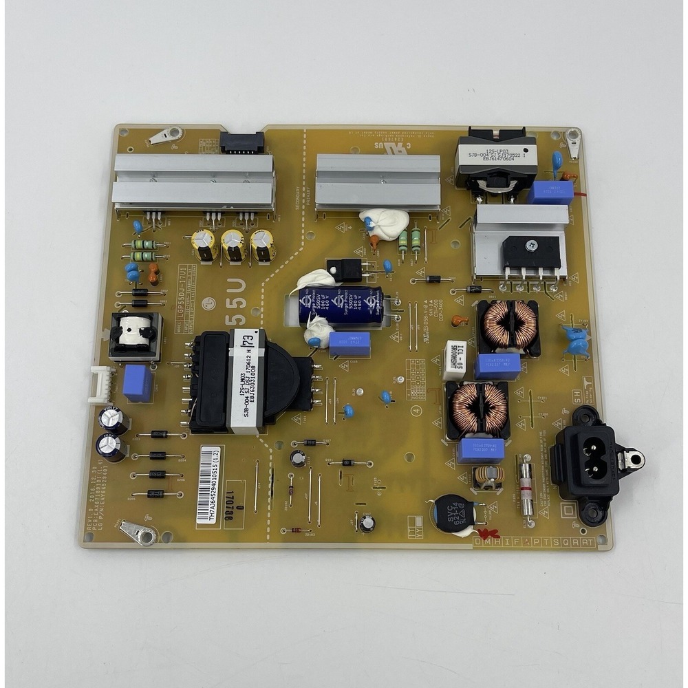 LG 55UJ6300-UA‎ Power Supply Board LGP55DJ-17U1 EAX67189101 Genuine